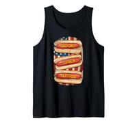 Bad Day to Be A Hot Dog 4th Patriotic Summer BBQ Funny Débardeur