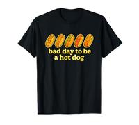 Bad Day To Be A Hot Dog Funny, 4 juillet, fête de l'indépendance T-Shirt