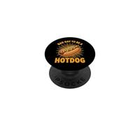Bad Day to Be A Hot Dog PopSockets PopGrip Adhésif
