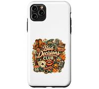 Bad Decisions Club Rétro Vintage Outlaw Party Collage Fans Coque pour iPhone 11 Pro Max