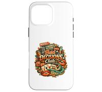 Bad Decisions Club Rétro Vintage Outlaw Party Collage Fans Coque pour iPhone 16 Pro Max