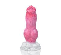 Bad Dragon - Bouledog Monster Gode Anal Plug Anal Réaliste en Silicone Gode avec Ventouse Sextoy Unisexe Vaginal et Anal (Gory)