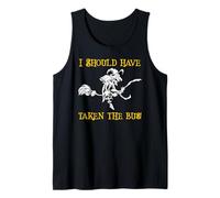 Bad Flyer Flying Scared Witch J'aurais dû Prendre Le Bus Débardeur