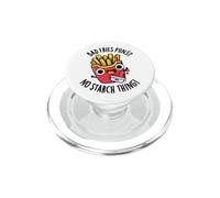 Bad Fries Puns No Starch Thing Funny Food Pun PopSockets PopGrip pour MagSafe