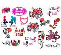 Bad girl Tatouages temporaires