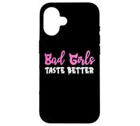 Bad Girls Taste Better Nun Bad Girl Suck Good Girls Tequila Coque pour iPhone 16