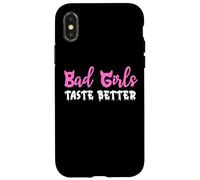 Bad Girls Taste Better Nun Bad Girl Suck Good Girls Tequila Coque pour iPhone X/XS