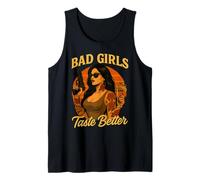 Bad Girls Taste Better Tatouage rétro Vintage Rebelle Débardeur