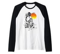 Bad Hangover Squelette Arbre Art pour Les Amateurs de fête Manche Raglan