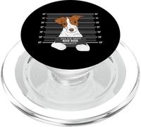 Bad Jack Russell Terrier Prisonnier Chien Police PopSockets PopGrip pour MagSafe