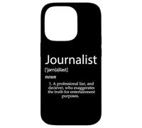 Bad Journalists Definition Fake News Cadeau Acheté Journalisme Coque pour iPhone 14 Pro