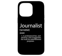 Bad Journalists Definition Fake News Cadeau Acheté Journalisme Coque pour iPhone 14 Pro Max