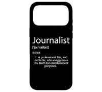 Bad Journalists Definition Fake News Cadeau Acheté Journalisme Coque pour iPhone 17 Pro Max