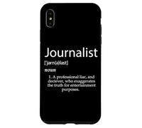Bad Journalists Definition Fake News Cadeau Acheté Journalisme Coque pour iPhone XS Max