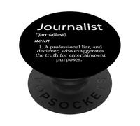 Bad Journalists Definition Fake News Cadeau Acheté Journalisme PopSockets PopGrip Adhésif