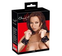 Menottes Noires Imitation Cuir