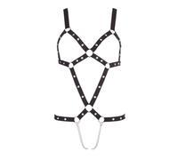 Bad Kitty 24922291101 Harnais Noir S-L