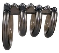 GAINE PENIS Etui de pénis avec anneaux 6.5 cm Bad Kitty