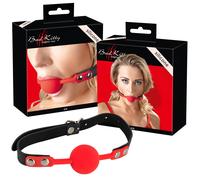 Bâillon Boule Silicone Rouge