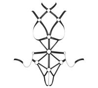 Bad Kitty Body de Harnais Black M