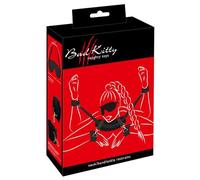 Bad Kitty - sangle cou-poignets-chevilles (noir)