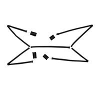 Bad Kitty - ensemble bondage peluche (5 pièces)