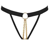 Bad Kitty Exotic Wear Femme String-24931361111 String, Noir, M EU