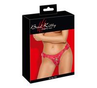 Bad Kitty - harnais pour gode-ceinture - réglable - rouge