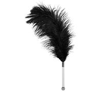 Bad Kitty - Martinet caresse court, manche en acrylique (noir)