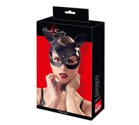Bad Kitty - Masque chat strassé noir (S-L)