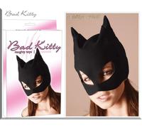 Bad Kitty Masque Gothic Chic Tête Cat Look Noir, Onesize S-L
