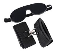 Bad Kitty - menottes et bandeau (noir)