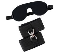 Bad Kitty - menottes et bandeau (noir)