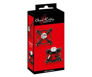 Bad Kitty Nipple Jewellery-5394300000 Noir Taille Unique