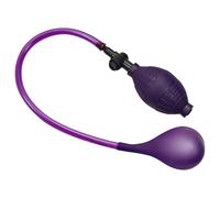 Bad Kitty - plug anal gonflable latex - violet