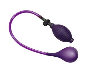Bad Kitty - plug anal gonflable latex - violet