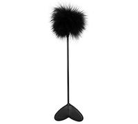 Bad Kitty Plumeau avec Cœur 25 cm Noir