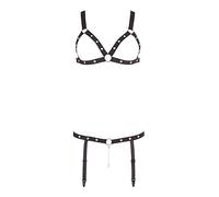 Bad Kitty Sangle Bikini, Noir, petite/Grande