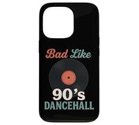 Bad Like 90s Dancehall Tourne-Disque rétro Vintage DJ Reggae Ska Coque pour iPhone 13 Pro