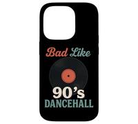 Bad Like 90s Dancehall Tourne-Disque rétro Vintage DJ Reggae Ska Coque pour iPhone 14 Pro