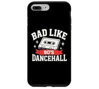 Bad Like 90s Dancehall Tourne-Disque rétro Vintage DJ Reggae Ska Coque pour iPhone 7 Plus/8 Plus