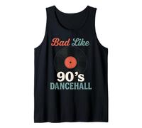 Bad Like 90s Dancehall Tourne-Disque rétro Vintage DJ Reggae Ska Débardeur