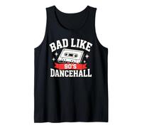 Bad Like 90s Dancehall Tourne-Disque rétro Vintage DJ Reggae Ska Débardeur