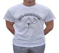 Bad Manners Sport t Shirts Men Damen Herren wei SKA Skinhead The Specials Madness Manches Courtes(Large)