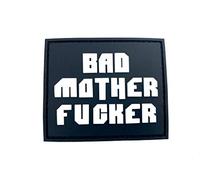 Bad Mother F***ER Brillent dans Le Noir Airsoft PVC Morale Patch