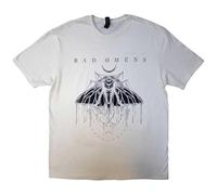 Bad Omens Band Logo Moth T Shirt Size M