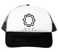 Bad Omens Band Logo Tees S Casquette Baseball Blanche Ajustable Unisexe
