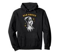 Bad Omens Grim Reaper Skeleton Vintage Distressed Sweat à Capuche