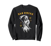 Bad Omens Grim Reaper Skeleton Vintage Distressed Sweatshirt