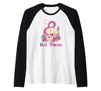 Bad Omens Snake and Skull Grunge Goth Bad Omens Femme Manche Raglan